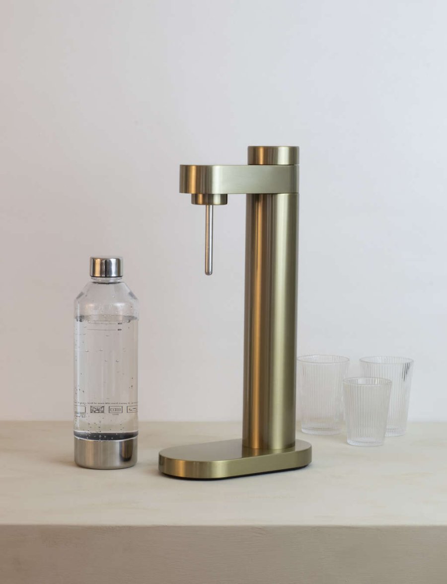 Stelton Brus Wassersprudler, Gebrstetes Messing